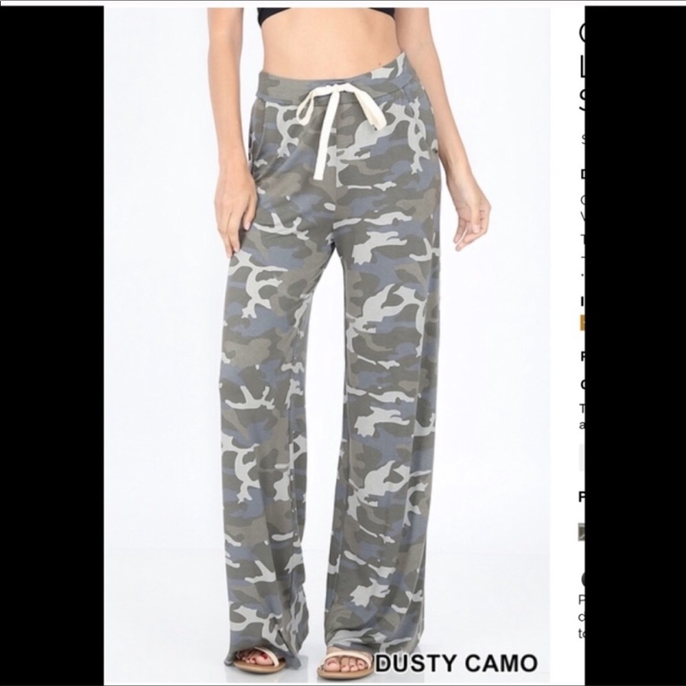 🌷Dusty Camo lounge pants